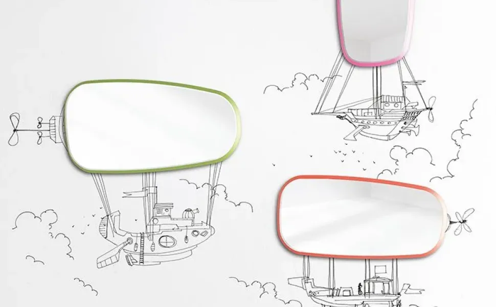 Specchio Specchio di Minotti italia in stile design SCONTATO