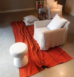 Tappeto classico Tappeto orientale kilim curtain 100 % lana Tisca a prezzo scontato 50%