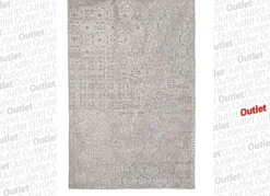 Tappeto modello imperial grigio Bizzotto in fibra sintetica a prezzo Outlet