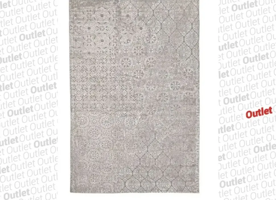 Tappeto modello imperial grigio Bizzotto in fibra sintetica a prezzo Outlet