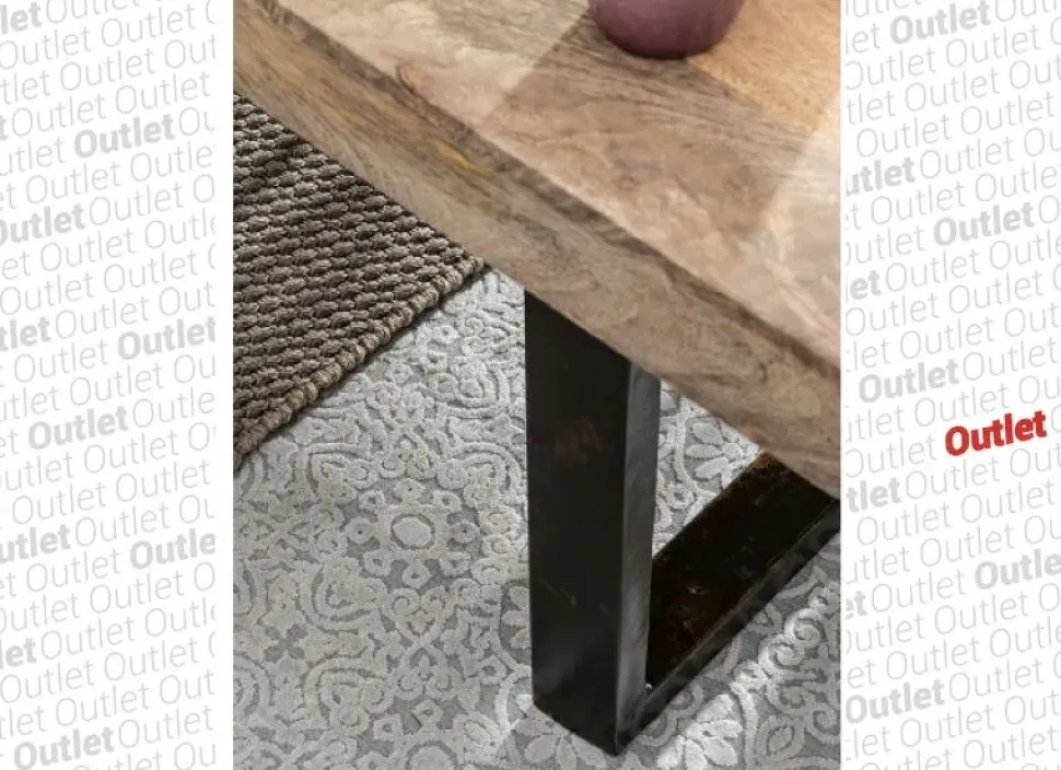 Tappeto modello imperial grigio Bizzotto in fibra sintetica a prezzo Outlet