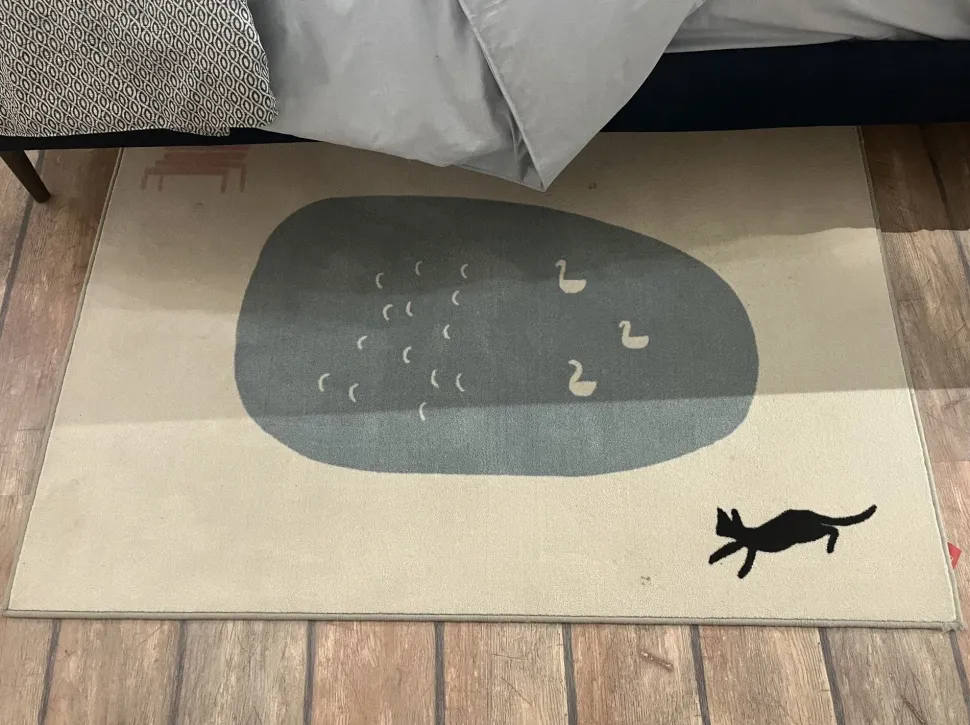 Tappeto modello Tappeto lago Nidi in fibra sintetica in Offerta Outlet