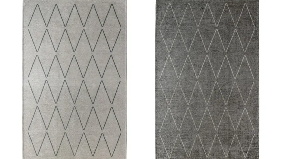 Tappeto Moderno rettangolare modello Zigzag in offerta