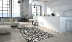 Tappeto Moderno rettangolare  modello Genova con forte sconto