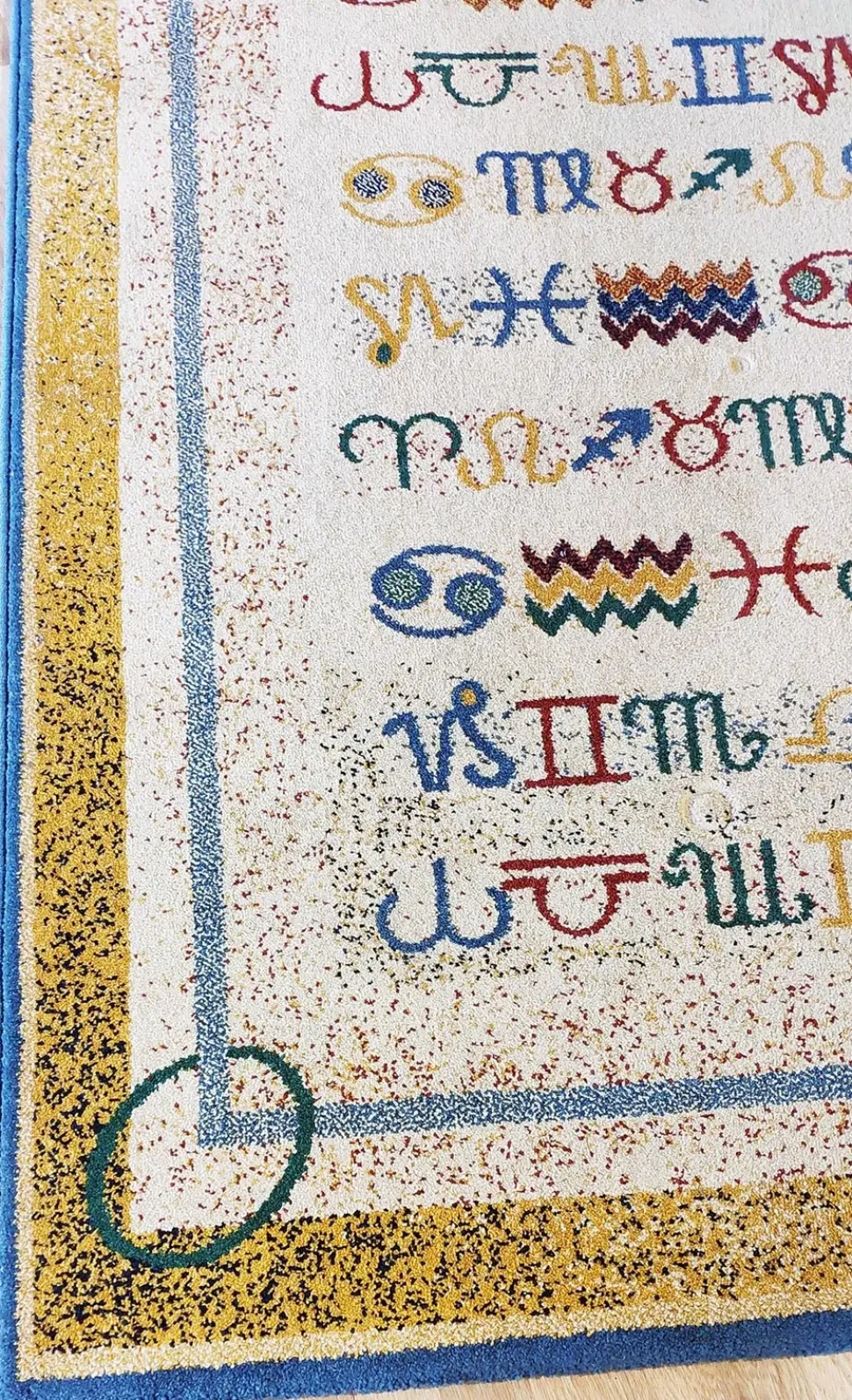 Tappeto quadrato moderno Zodiaco Sitap in Offerta Outlet