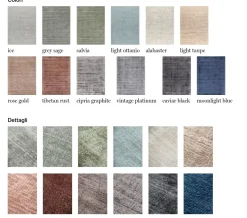 Tappeto rettangolare in stile moderno Whisper Abc a prezzo Outlet