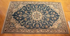 Tappeto rettangolare  in stile classico Tappeto persiano nain Artigianale a prezzo scontato