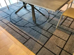 Tappeto rettangolare moderno Chinese Calligaris a prezzo Outlet