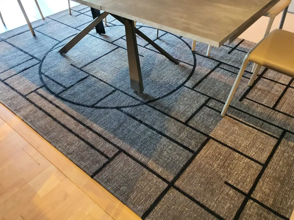 Tappeto rettangolare moderno Chinese Calligaris a prezzo Outlet