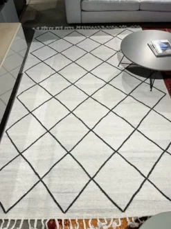 Tappeto rettangolare  moderno Bereber Artigianale a prezzo Outlet