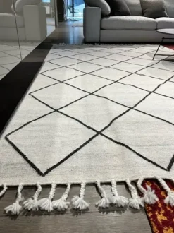 Tappeto rettangolare moderno Bereber Artigianale a prezzo Outlet