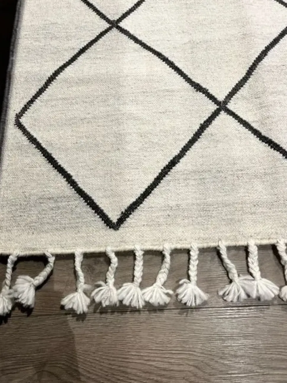 Tappeto rettangolare moderno Bereber Artigianale a prezzo Outlet