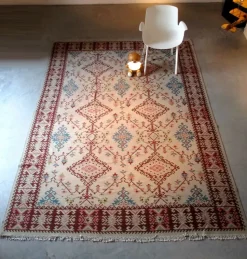 TAPPETO Tappeto orientale kilim disegno pirot SCONTATO 60%