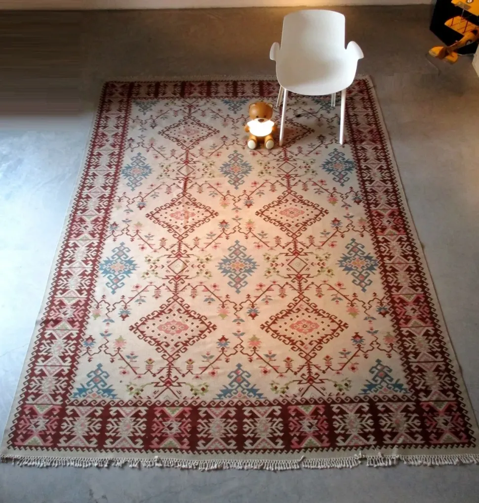 TAPPETO Tappeto orientale kilim disegno pirot SCONTATO 60%