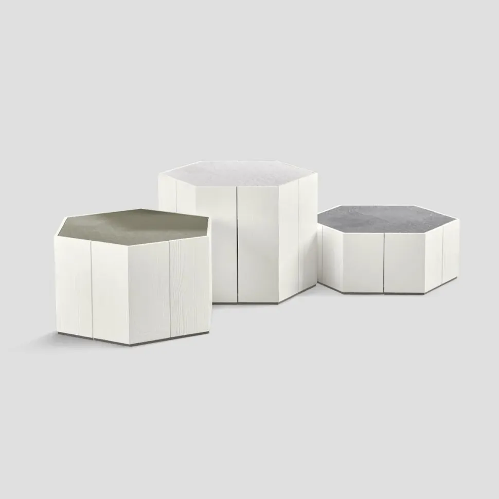 Tavolino 3 coffee della marca Dialma brown a prezzi convenienti - 48%