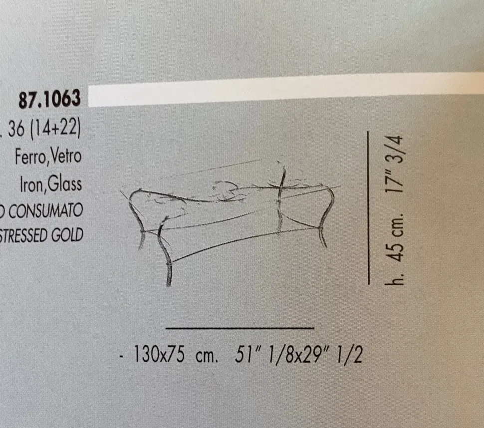 Tavolino 87.1063 della marca Banci in offerta - 60%