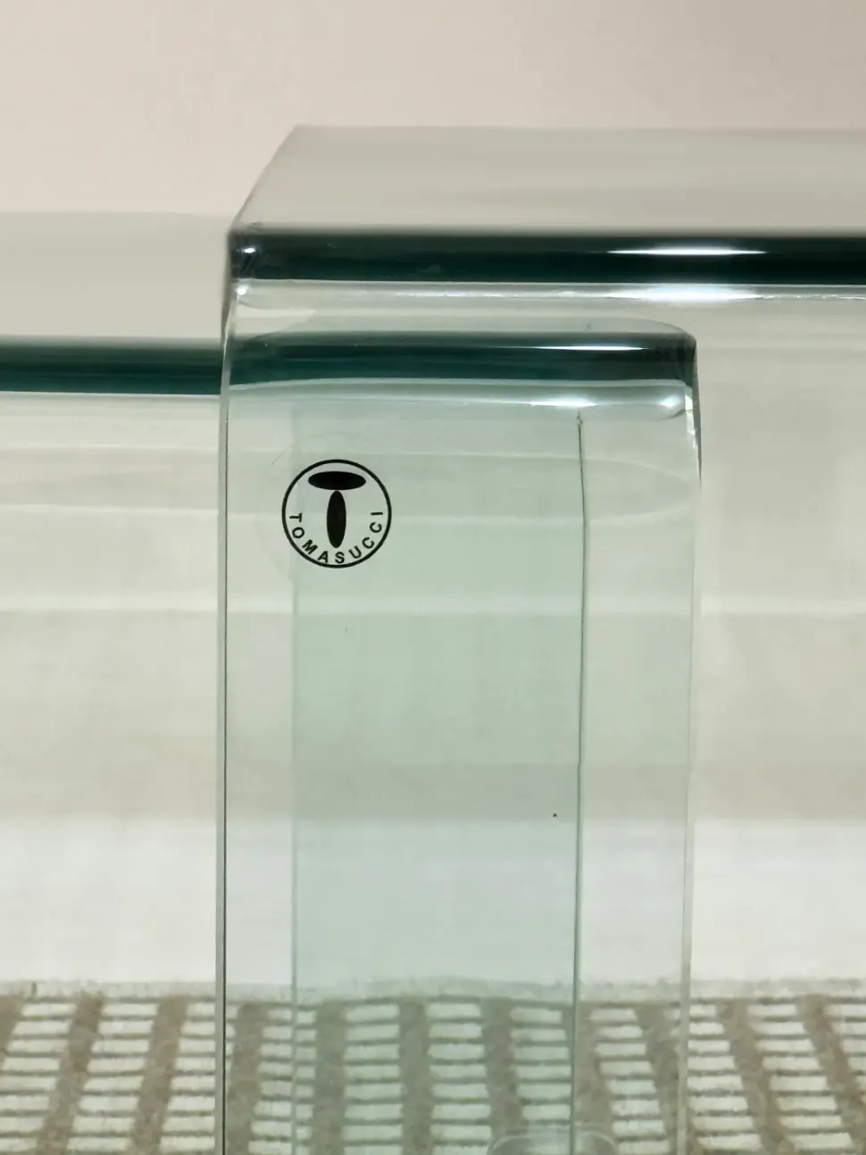 Tavolino Cristal double Tomasucci a prezzo riservato