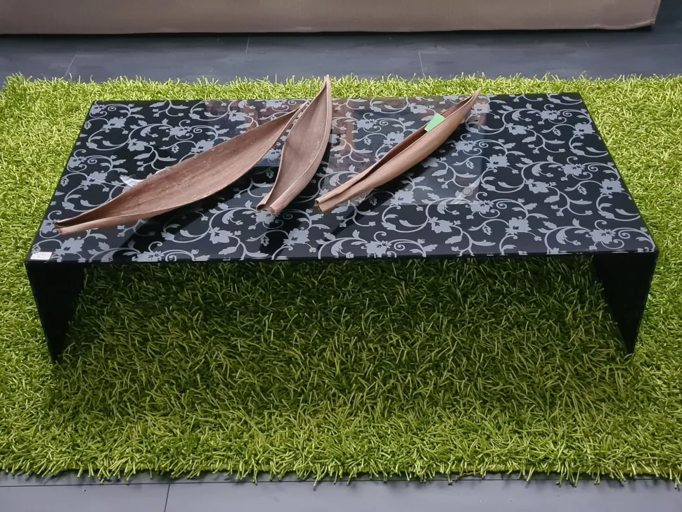 Tavolino design Bridge di Glass design a prezzo scontato