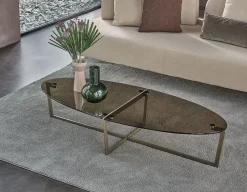 Tavolino design Cross di Bontempi a prezzo ribassato