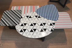 Tavolino design Doppler low di Bonaldo a prezzo ribassato