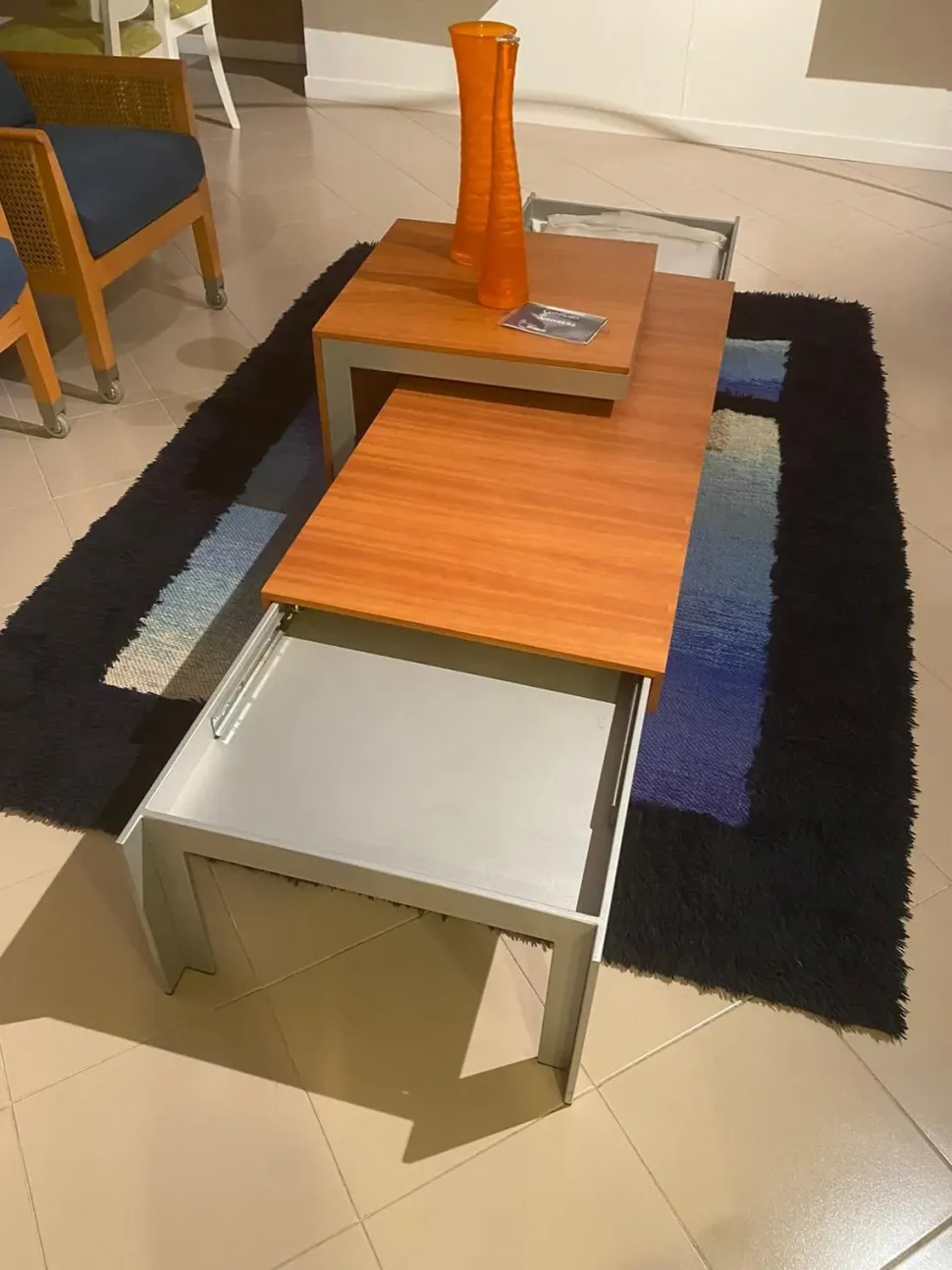 Tavolino design Lineo di Porada a prezzo ribassato