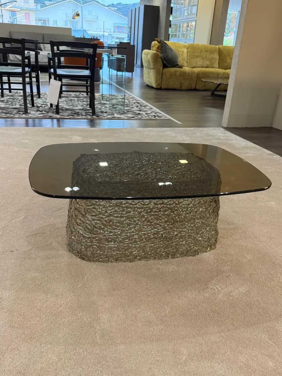 Tavolino design Macramè di Fiam a prezzo scontato