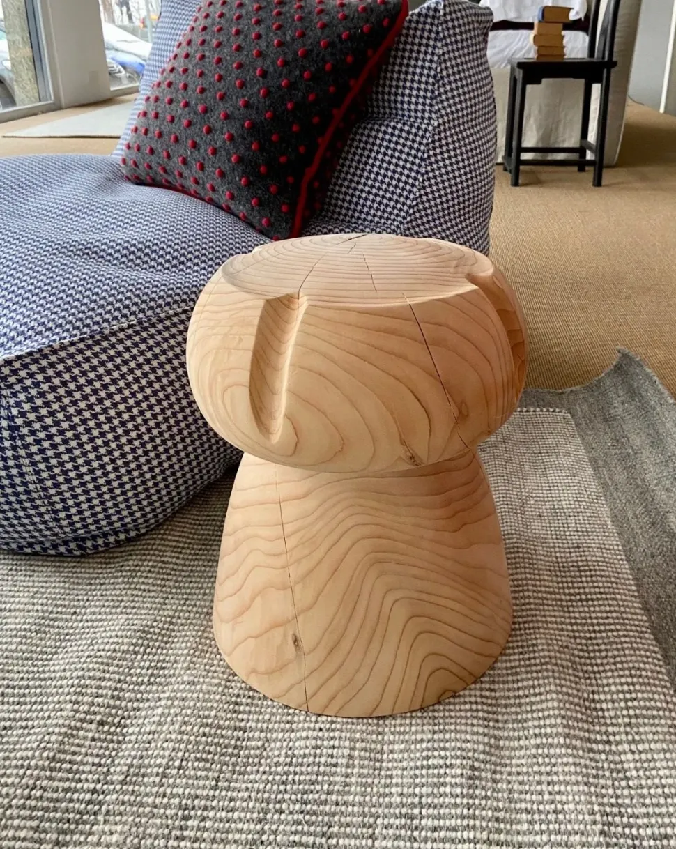 Tavolino design Miss champagne di Riva 1920 a prezzo scontato