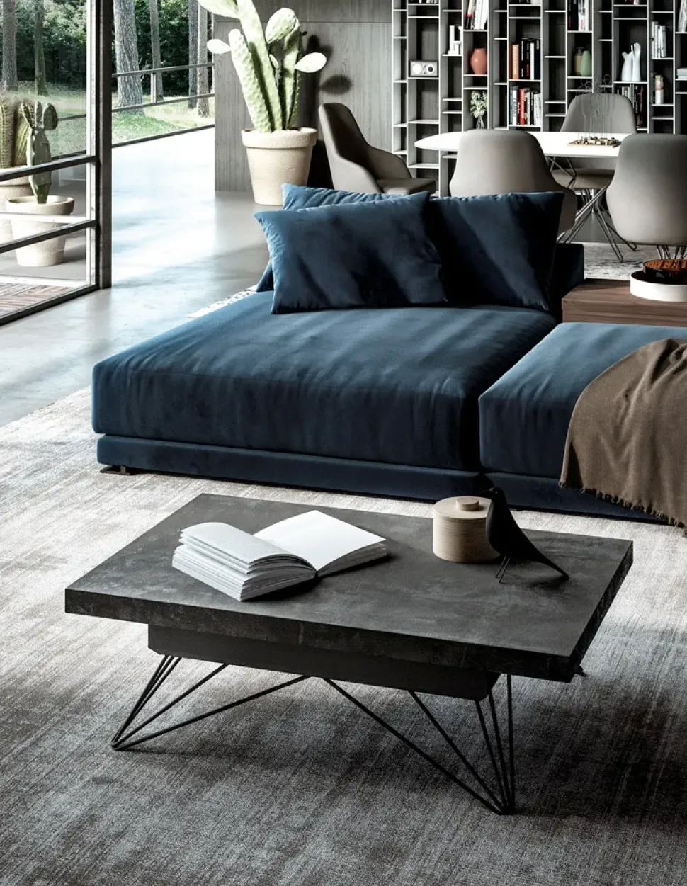 Tavolino design modello Ray di Easyline scontato