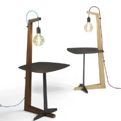 Tavolino design Pinocchio naturale di Egoitaliano a prezzo ribassato