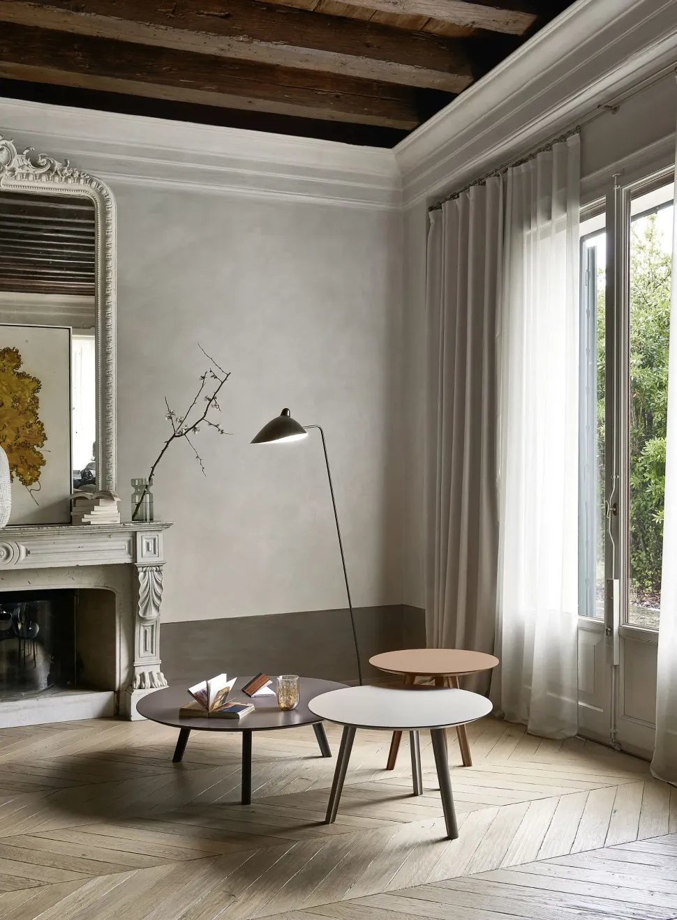 Tavolino design Trio di Sangiacomo a prezzo scontato