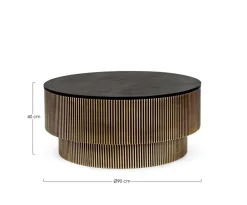 Tavolino design Virat di Bizzotto a prezzo scontato