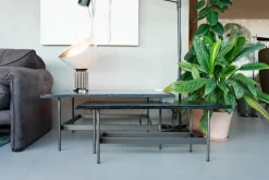 Tavolino design Waves di Fiam a prezzo scontato