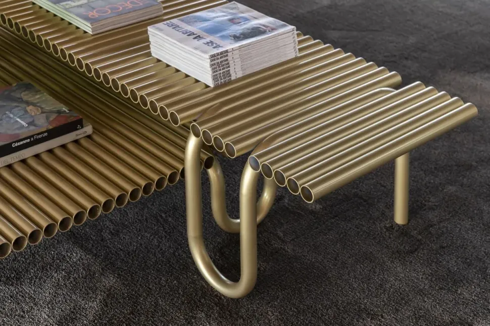 Tavolino in stile design modello Pipelines di Mogg con sconti imperdibili