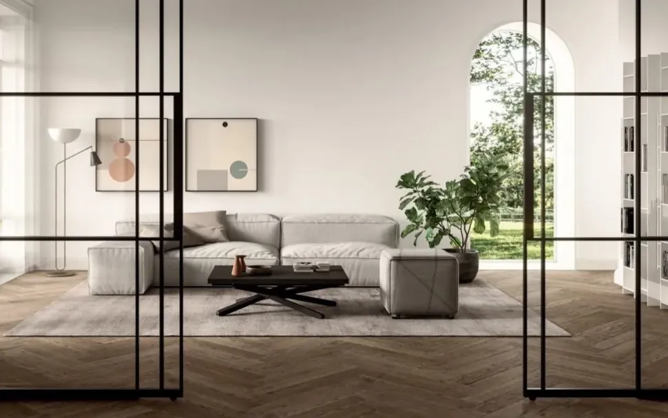 Tavolino in stile design modello Su e giu' di Ozzio con sconti imperdibili