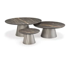 Tavolino in stile design modello Albert keramik di Cattelan italia a prezzi imbattibili