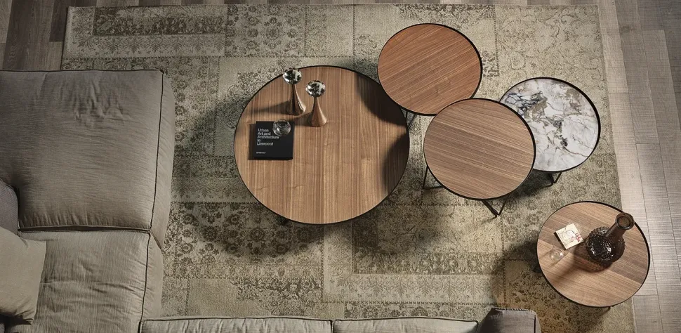 Tavolino in stile design modello Billy wood di Cattelan italia a prezzi imbattibili