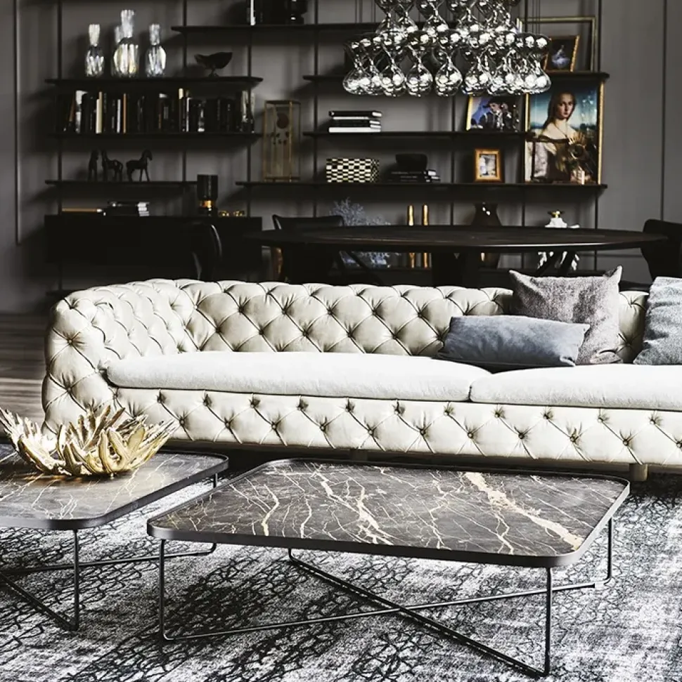 Tavolino in stile design modello Benny keramik di Cattelan italia con sconti imperdibili