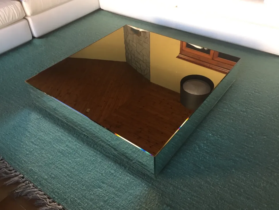 Tavolino in vetro I massi Glas italia in Offerta Outlet