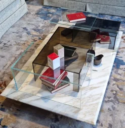 Tavolino Marble della firma Artigianale con forte sconto - 50%