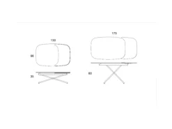 Tavolino modello Play di Compar a prezzo scontato