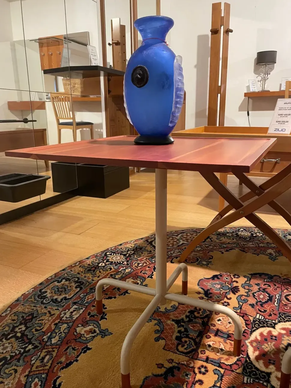 Tavolino modello Tavolino ring quadrato di Artigianale a prezzo scontato