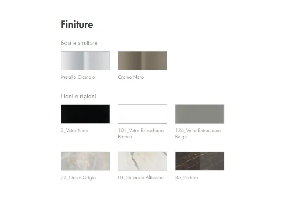 Tavolino moderno Amburgo di Tonin casa a prezzo ribassato