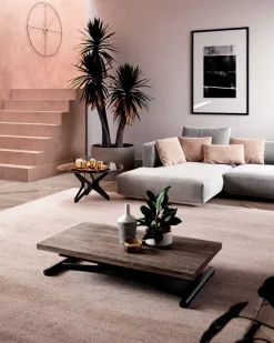 Tavolino moderno Mondial di Ozzio a prezzo ribassato