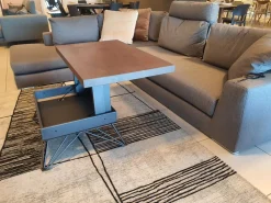 Tavolino moderno Ray corten di Easyline a prezzo scontato