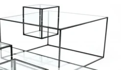 Tavolino Mogg modello Illusioni quadrato in OFFERTA OUTLET