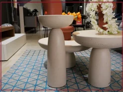 Tavolino Mogg modello Olo cemento in OFFERTA OUTLET