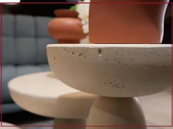 Tavolino Mogg modello Olo cemento in OFFERTA OUTLET