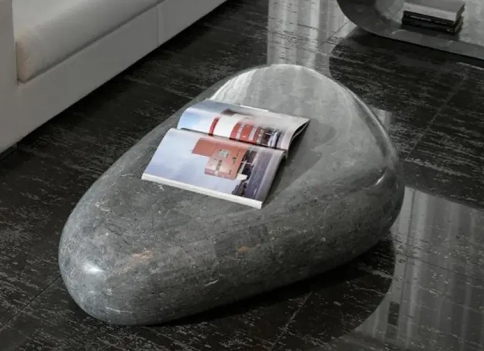 Tavolino Stones modello Fossile in OFFERTA OUTLET