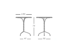 Tavolino Tavolino vigna bianco diam.60 magis dell'azienda Magis a prezzi outlet - 56%