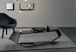 Tavolino Tonelli Dekon 2 in vetro a prezzo scontato